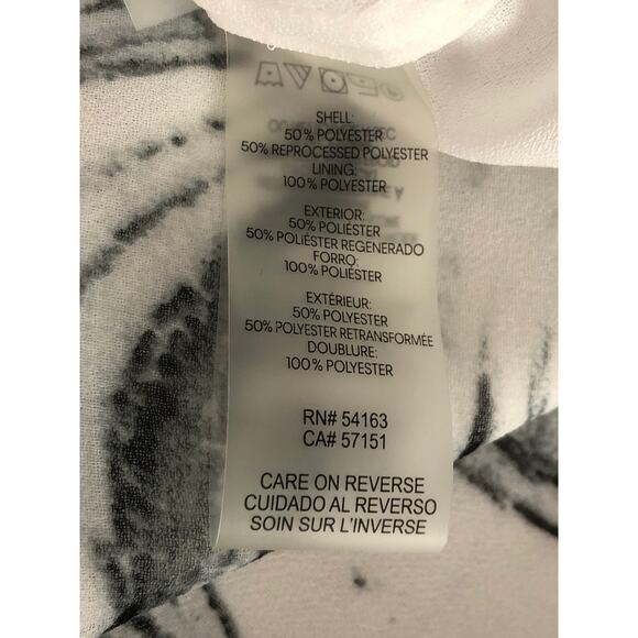 Calvin Klein Twist Front Top Women's Size XS/TP Marble NEW - Picture 9 of 9